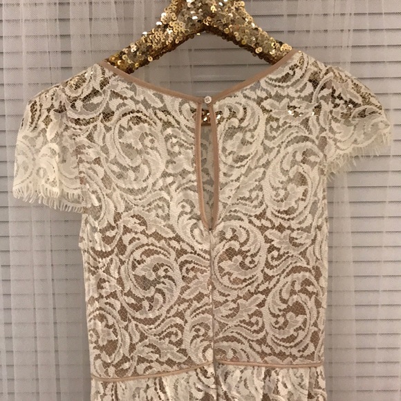 ABS Allen Schwartz White Lace Dress - Picture 7 of 8